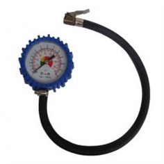 2.5inch-63mm tire pressure gauge with rubber hose