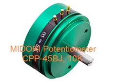 MIDORI Potentiometer CPP-45BJ, 10k, 6mm, 0.3%