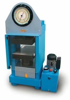 Concrete Compression Machine, Gauge Type with hydraulic pump cover 