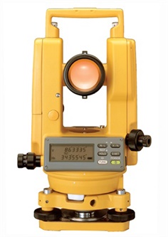 กล้องวัดมุม ยี่ห้อ  TOPCON  รุ่น  DT-205 แบบอิเล็กทรอนิกส์ 