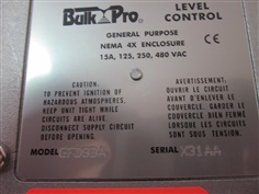 Bulkpro GFD3 Level Control 
