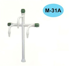  ก๊อกน้ำสามทางสำหรับปฏืบัติการวิทยาศาสตร์ : รุ่น M-31A