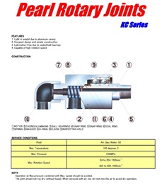 SGK Pearl Rotary Joint KCL Series