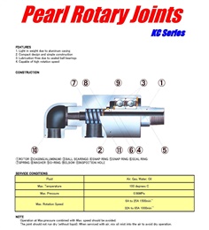 SGK Pearl Rotary Joint SKCL(M) Series