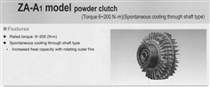 MITSUBISHI Powder Clutch ZA-A1 Series