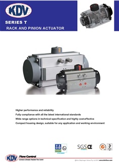 Pneumatic actuator and Spring return pneumatic actuator