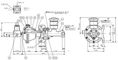 SUNTES Air Hydraulic Booster DB-3233AV-01