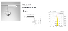 Tracklight LED L&E#TRL75