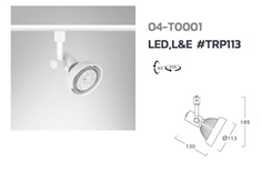 Tracklight LED L&E#TRP113