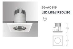 Down Light LED L&E# IRSD126