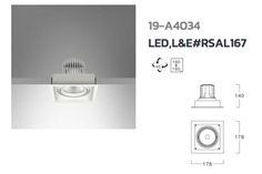 Down Light LED L&E# RSAL167