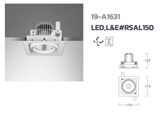 Down Light LED L&E# RSAL150