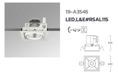 Down Light LED L&E# RSAL115