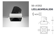 Down Light LED L&E# RSAL206