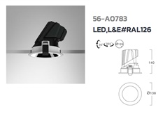 Down Light LED L&E# RAL126