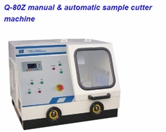 Q-80Z manual & automatic sample cutter machine