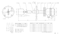 TOWA SEIDEN Level Switch PRL-201, L-250mm, AC100/110V