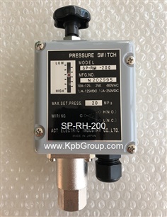 ACT Pressure Switch SP-RH-200