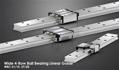 CPC Wide 4-Row Ball Bearing Linear Guide