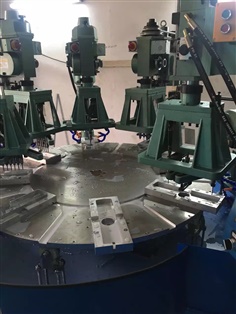 Rotary station drilling tapping machine