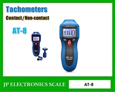 เครื่องวัดความเร็วรอบ AT-8 Digital Contact / Non-contact Tachometers
