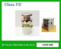 ลูกตุ้มน้ำหนักมาตรฐาน สแตนเลส น้ำหนัก20kg Class F2 CAF2-20K 
