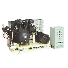 ปั๊มลมลูกสูบ Rhinos Three Stage Compressor 40 Bar 