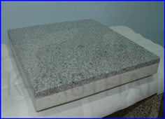 แผ่นหินวางเครื่องชั่งไร้แรงสะเทือน Granite Balance Plate