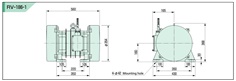 SINFONIA (SHINKO) Vibrating Motor RV-186-1, 200V/50HZ, 400V/50Hz