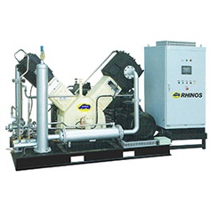 ปั๊มลม แรงดันสูง Rhinos V Type Oil Free High Pressure Air Compressor 40 - 50 Bar