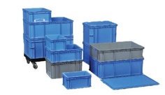 Stacking container Material: 100% Virgin PP
