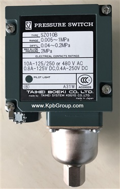 TAIHEI BOEKI Pressure Switch SZ010B