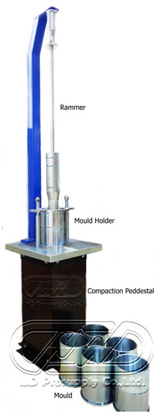 Compaction Peddestal , Compaction Mould Holder , Stability Compression Mold , Stability Compression Hammer