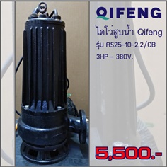 ไดโว่สูบน้ำ Qifeng รุ่น AS25-10-2.2/CB