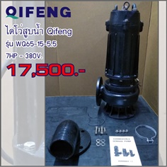 ไดโว่สูบน้ำ Qifeng รุ่น WQ65-15-5.5