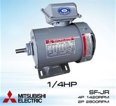 มอเตอร์ไฟฟ้า MITSUBISHI SF-JR-1/4HP