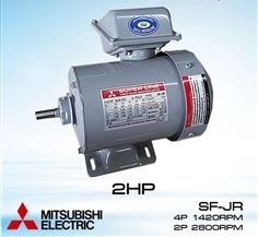 มอเตอร์ไฟฟ้า MITSUBISHI SF-JR-2HP