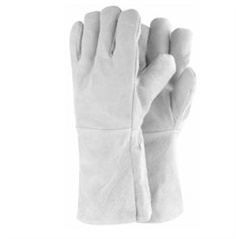 ถุงมือหนังท้องกันความร้อน ความยาว 24 นิ้ว (ราคาต่อจำนวน 12 คู่ )