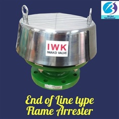 End of Line type Flame Arrester (อุปกรณ์ป้องกันไฟย้อนกลับ)