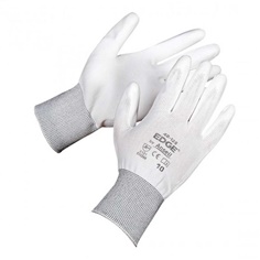 ถุงมือผ้าสำหรับงานเบา Ansell EDGE 48-125 สีขาว , 48-126 สีดำ