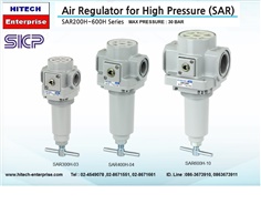 SKP - HIGH PRESSURE  REGULATOR  SAR100H,SAR200H,SAR300H,SAR400H,SAR600H Series