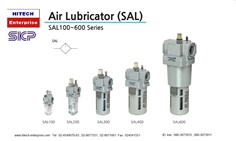 SKP - AIR LUBRICATOR  SAL100, SAL200, SAL300,SAL400, SAL600 Series  