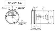 MIDORI Potentiometer CP-45F-L2=0 Series