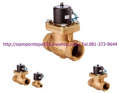 UWK-25 Solenoid valve 2/2 size 1" NO แบบเปิด ไฟ 12v 24v 110v 220v ราคาถูก ทนทาน ส่งฟรีทั่วประเทศ