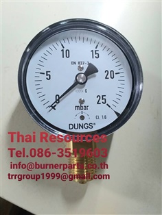 DUNGS Pressure Gauge Range: 0-25 mbar Connections: 1/2"#DUNGS Pressure Gauge Range: 0-4 bar Connections: 1/2"