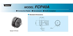 SAKAE Potentiometer FCP40A Series
