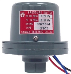 SANWA DENKI Pressure Switch SPS-5K, ZDC2 Series