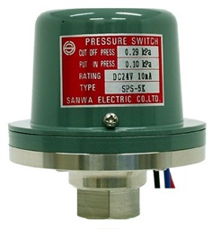 SANWA DENKI Pressure Switch SPS-5K, SUS Series