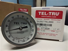 Tel-Tru Bimetal Thermometer รุ่น GT300R 3410-02-77