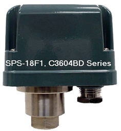 SANWA DENKI Pressure Switch SPS-18F1, C3604BD Series